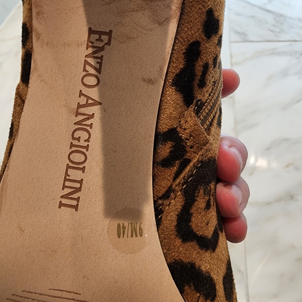 Leopard Print Booties - image 4